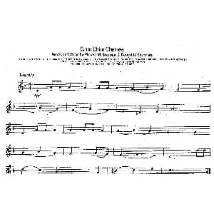 萨克斯谱 | Chim Chim Cher ee