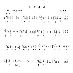 琵琶谱 | 龟兹舞曲 杨静