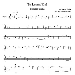 小提琴谱 | To Love's End
