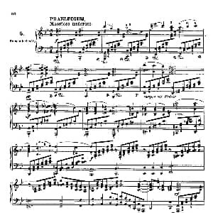 6 Preludes and Fugues Op.35 钢琴谱 菲利克斯 门德尔松 巴托尔迪