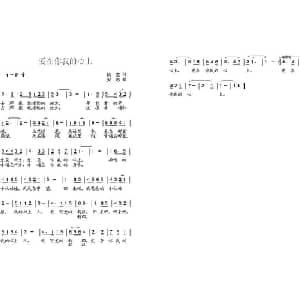 爱在你我的心上_通俗唱法乐谱_词曲:韩杰 杨安思