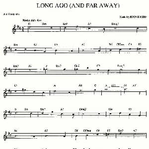 萨克斯谱 | LONG AGO AND FAR AWAY