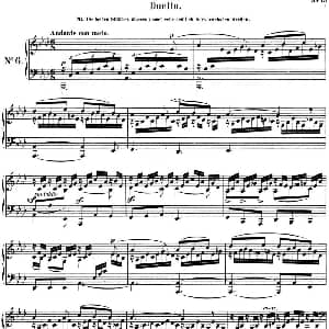 门德尔松无词歌Op.38 钢琴谱 门德尔松