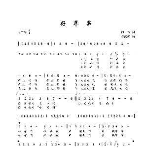 好苹果_歌谱投稿_词曲:何也 邓融和