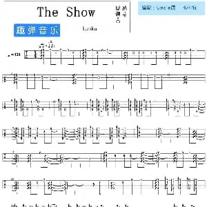 The Show 吉他谱 Lenka