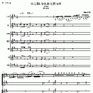 山之阳 为竹林七贤而作 民乐七重奏 赵晓楠