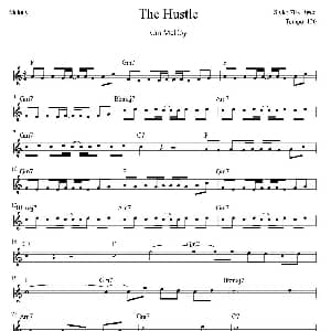 电子琴谱 | The Hustle