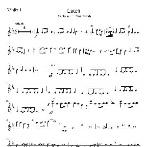 小提琴谱 | Latch